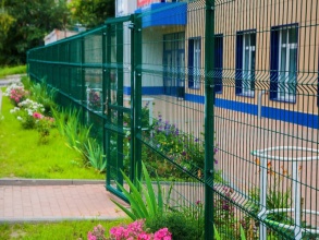 3D заборы для детского сада 80 метров фото в Лесном Городке