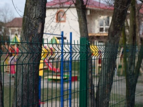 3D заборы для детского сада 12 метров фото в Лесном Городке
