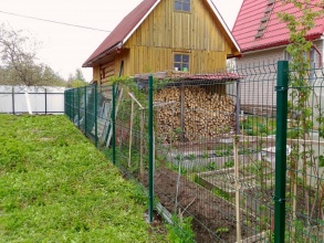 3D заборы 15 метров фото в Лесном Городке